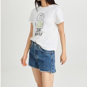 RE/DONE Peanuts Recycle Classic Tee  Peanuts Recycle Classic Tee Size M
